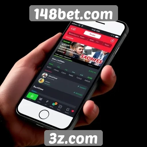 Funcionalidade da plataforma mobile da 148bet.com