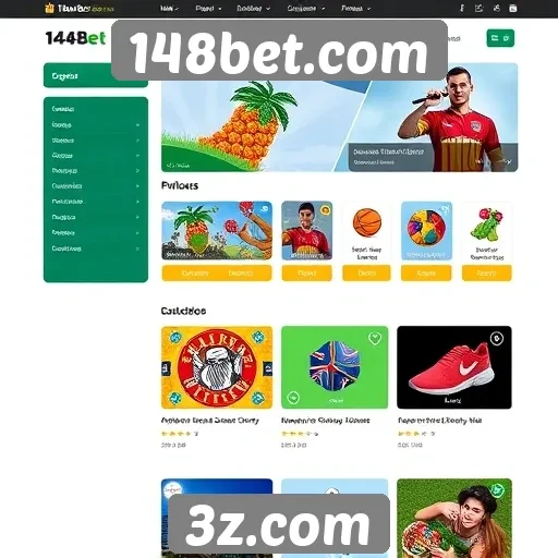 Interface do usuário do 148bet.com é intuitiva e moderna